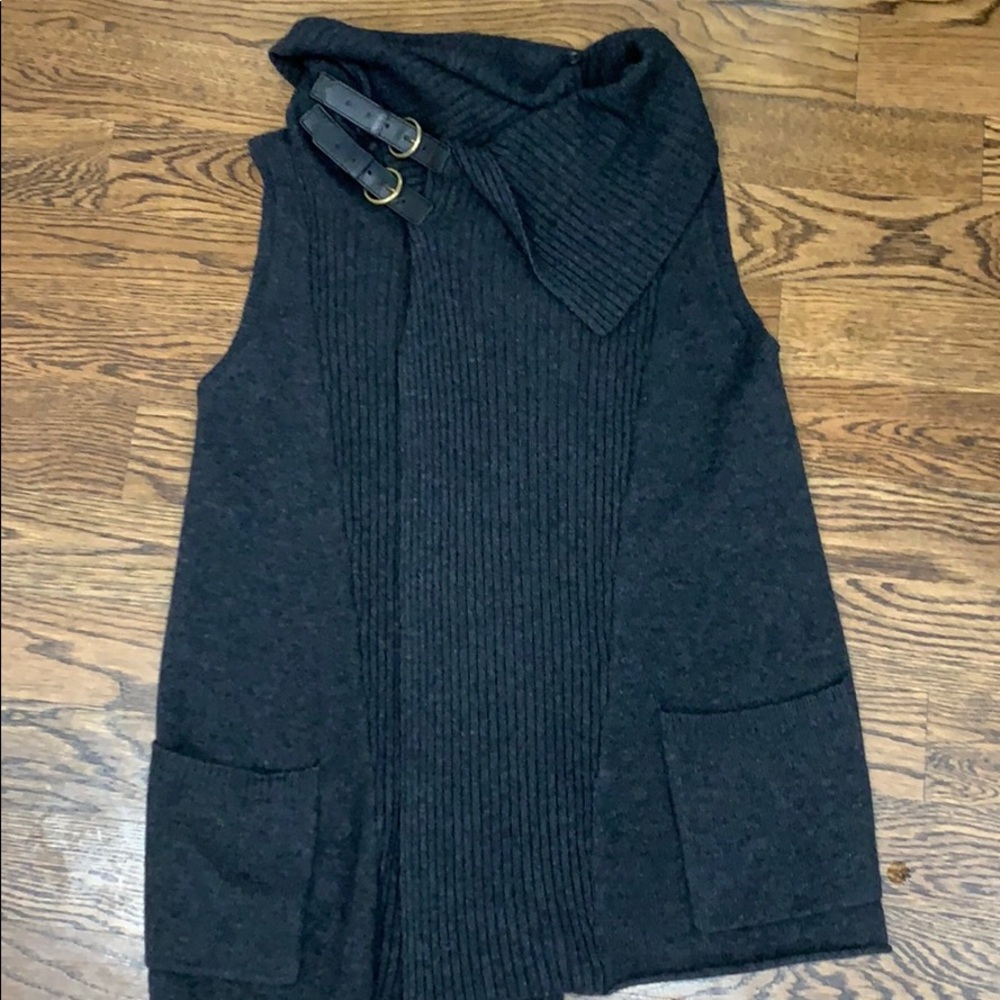 Brochu Walker 50% cashmere vest medium